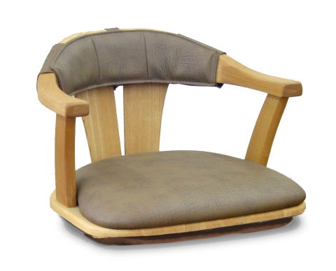 木製回転座椅子　123DX