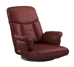 座椅子YS-1392A　ワインレッド
