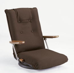 座椅子　YS-1375Dブラウン