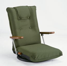 座椅子　YS-1375Dグリーン